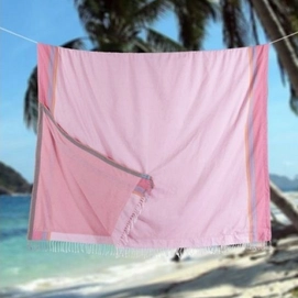 Kikoy Pure Kenya Handtuch XL Rosa