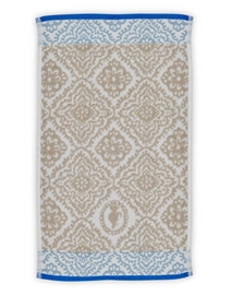 Gastendoek Pip Studio Jacquard Check Khaki (Set van 4)