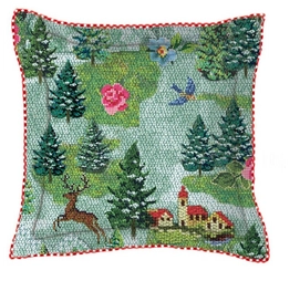 Sierkussen Pip Studio Mountains Multi Percal (45 x 45 cm)