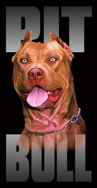 Serviette de Plage Pitbull XL