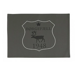 Placemats Aquanova Deer Donker Olijfgroen (Set van 4)