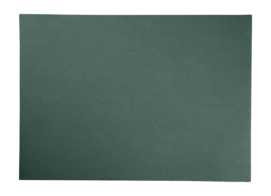 Placemat ASA Selection Vegan Leather Jade Green