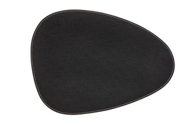 Set de Table ZicZac Tivoli Pierre Rafia Black | Cuisineetcocotte