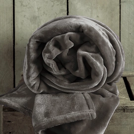 Plaid De Witte Lietaer Cosy Ebony