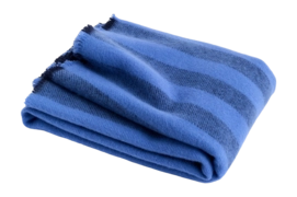 Plaid HAY Duo Throw Sky Blue