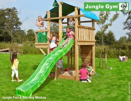 Speelset Jungle Gym Jungle Fort + Balcony Groen