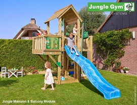 Speelset Jungle Gym Jungle Mansion + Balcony Blauw