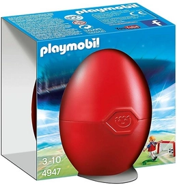 Playmobil Easter Eggs Voetballer Met Goal 4947
