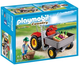 Playmobil Country Tractor met laadbak 6131