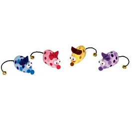 Pluche Muizen Nobby Mix (Set van 4)