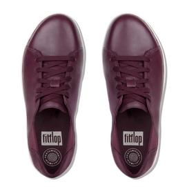 Sneaker FitFlop F-Sporty™ Laceup Leather Deep Plum