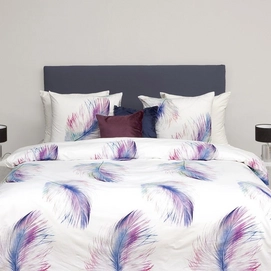 Dekbedovertrek Refined Plume Wit Katoen