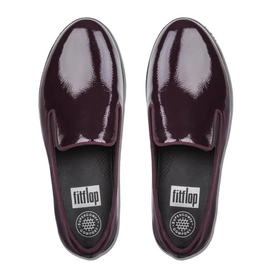 Loafer FitFlop Superskate™ Patent Leather Deep Plum