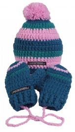 Muts Poederbaas Baby Blue Pink Green