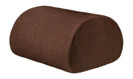 Ferm Living Rouli Poef - Chestnut Brown