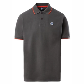 Polo North Sails Homme SS Polo With Graphic Asphalt