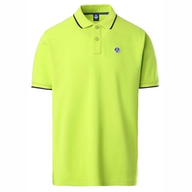 Polo-Shirt North Sails SS Polo With Graphic Herren Lime-L