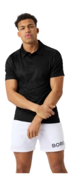 Polo Björn Borg Men Borg Sports Black Beauty