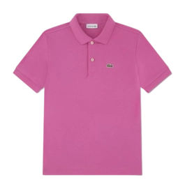 Polo Lacoste Boys Non Organic Petit Pique Fushia