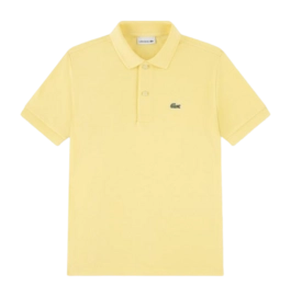 Polo Lacoste Boys Non Organic Petit Pique Jaune