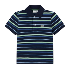Polo Lacoste Kids Lcb Feeder Petit Pique Marine
