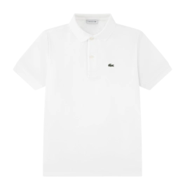 Polo Lacoste Kids Lcb Non Organic Petit Pique Blanc