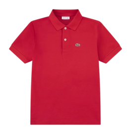 Polo Lacoste Kids Lcb Non Organic Petit Pique Lacoste Rouge