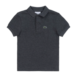 Polo Lacoste Kids Lcb SS Pique Bitume Chine Heather
