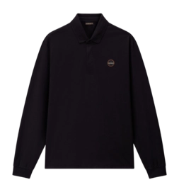 Polo Napapijri Men E-Badge LS Black Beauty