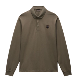 Polo Napapijri Men E-Badge LS Tea Leaf