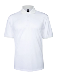 Polo The Indian Maharadja Men Pique White Getailleerd