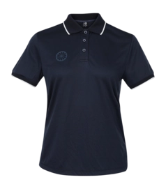 Polo The Indian Maharadja Women Pique Polo Night Blue Dry Touch