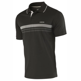 Polo de tennis HEAD Club M Technical Black
