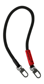 Polsband Topologie Wares Straps 8.0mm Wrist Strap Black Lattice