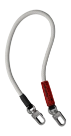 Polsband Topologie Wares Straps 8.0mm Wrist Strap Flash White