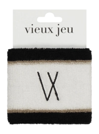 Polsband Vieux Jeu Unisex Ristie Wristband Black