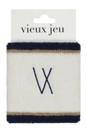 Polsband Vieux Jeu Unisex Rostie Wristband Gold