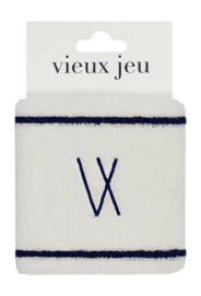 Polsband Vieux Jeu Unisex Rostie Wristband White