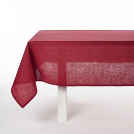 Nappe Libeco Polylin Red Lin-175 x 325 cm