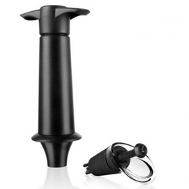 Wijnpomp Vacu Vin Wine Saver & Server Black (2-Delig)