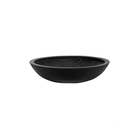 Bloempot Pottery Pots Natural Jumbo Bowl M Black 85 x 22 cm