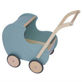 Landau de Poupée Van Dijk Toys Wood Vintage Blue