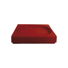 Seifenschale Akouarel Linio Rubis Rot