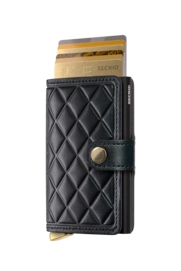 3---Emboss Diamond+ - Miniwallet - Black - Black+ - Cards