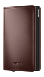 Wallet Secrid Slimwallet+ Dusk Dark Brown