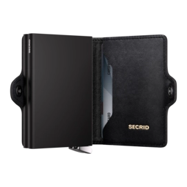 5---Emboss Lines+ - Twinwallet - Black - Black+ - Expl