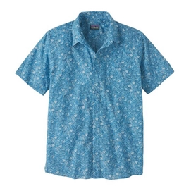 Chemise Patagonia Homme Go To Shirt Block Party Lago Blue