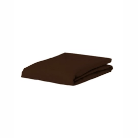 Drap Housse Essenza Chocolate (Jersey)-1-persoons (90/100 x 200/210/220 cm)