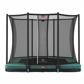 Trampoline BERG Ultim Favorit InGround 280 Green + Safety Net Comfort
