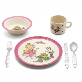 Kinderbestekset Zilverstad Prinses (6-Delig)